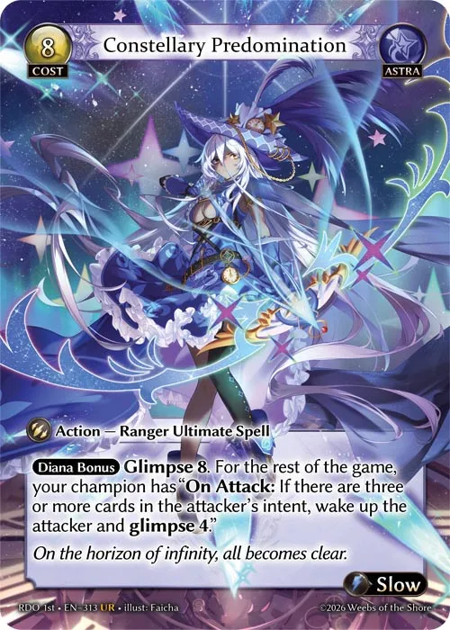 Constellary Predomination — Radiant Origins First Edition — Grand Archive TCG