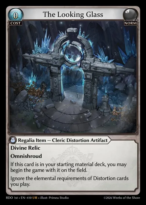 The Looking Glass — Radiant Origins First Edition — Grand Archive TCG