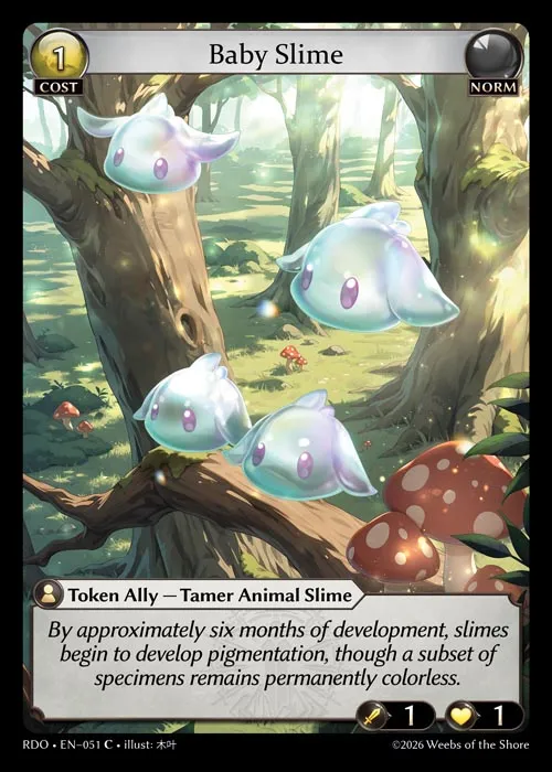 Baby Slime — Radiant Origins — Grand Archive