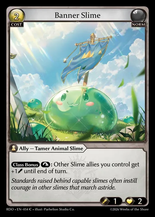 Banner Slime — Radiant Origins — Grand Archive