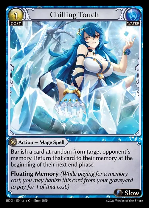 Chilling Touch — Radiant Origins — Grand Archive