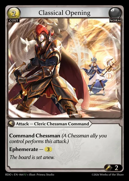 Classical Opening — Radiant Origins — Grand Archive