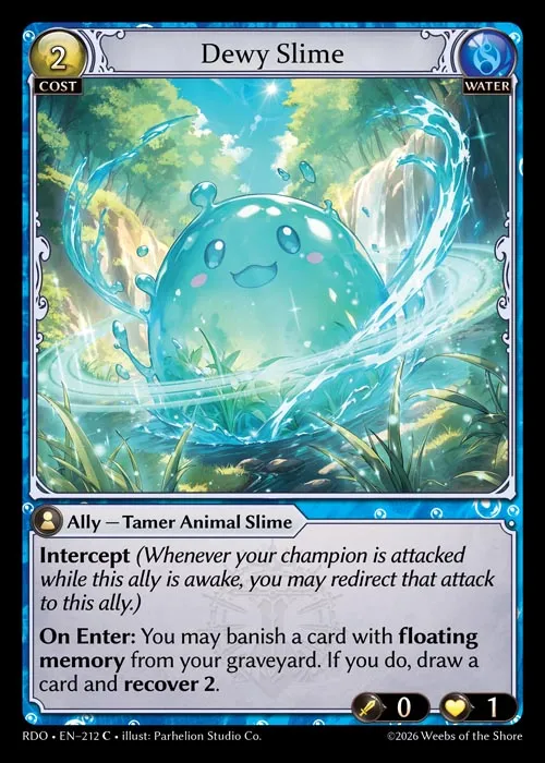 Dewy Slime — Radiant Origins — Grand Archive
