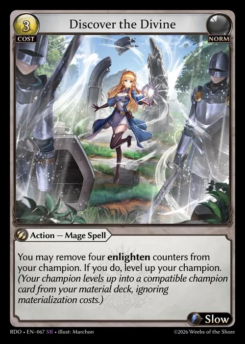 Discover the Divine — Radiant Origins — Grand Archive TCG