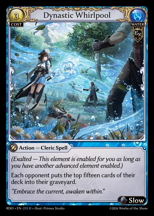 Dynastic Whirlpool — Radiant Origins — Grand Archive TCG