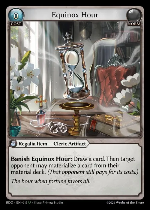 Equinox Hour — Radiant Origins — Grand Archive