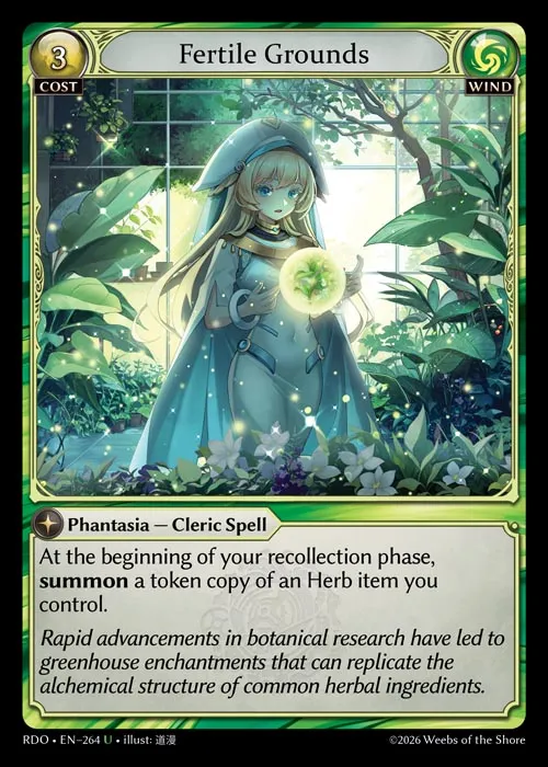 Fertile Grounds — Radiant Origins — Grand Archive