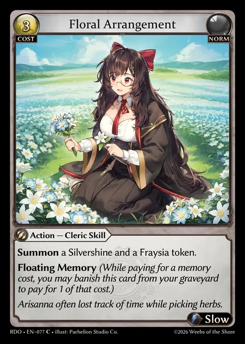 Floral Arrangement — Radiant Origins — Grand Archive