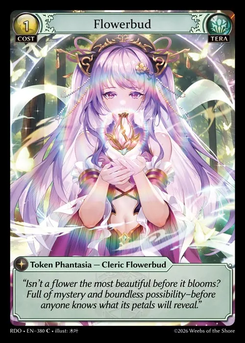 Flowerbud — Radiant Origins — Grand Archive