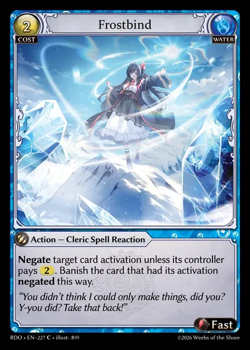 Frostbind — Radiant Origins — Grand Archive