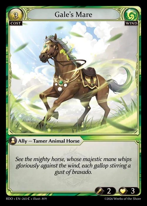 Gale's Mare — Radiant Origins — Grand Archive