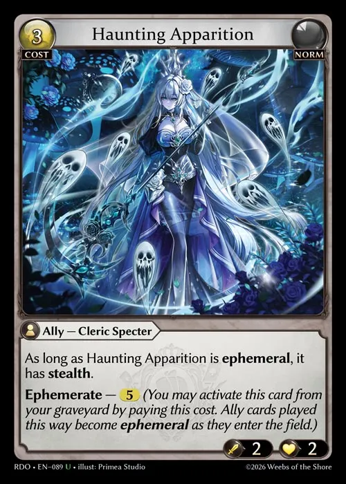 Haunting Apparition — Radiant Origins — Grand Archive