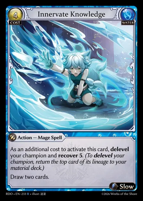 Innervate Knowledge — Radiant Origins — Grand Archive