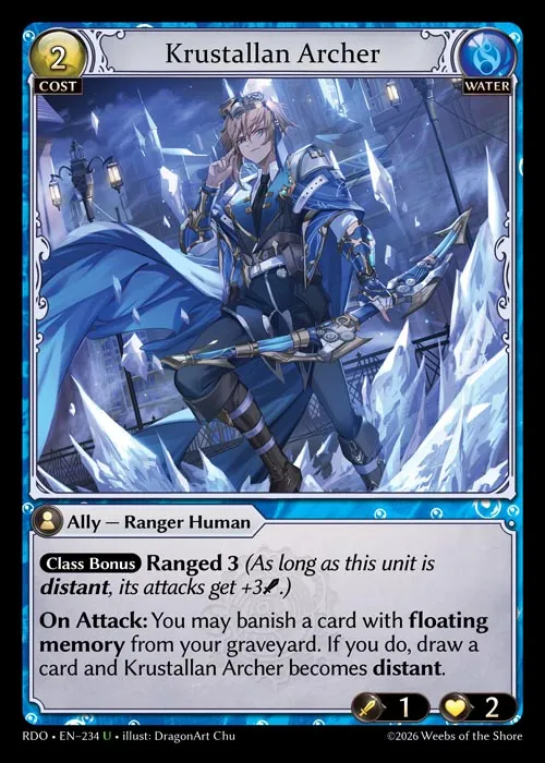 Krustallan Archer — Radiant Origins — Grand Archive