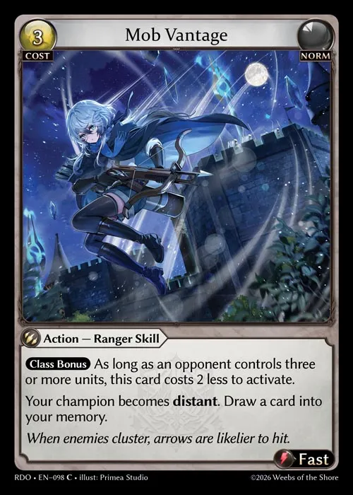 Mob Vantage — Radiant Origins — Grand Archive