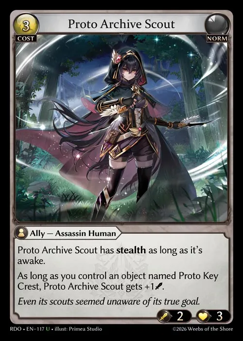 Proto Archive Scout — Radiant Origins — Grand Archive