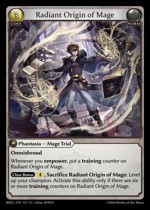 Radiant Origin of Mage — Radiant Origins — Grand Archive
