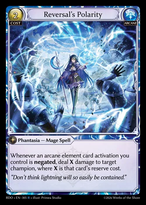 Reversal's Polarity — Radiant Origins — Grand Archive