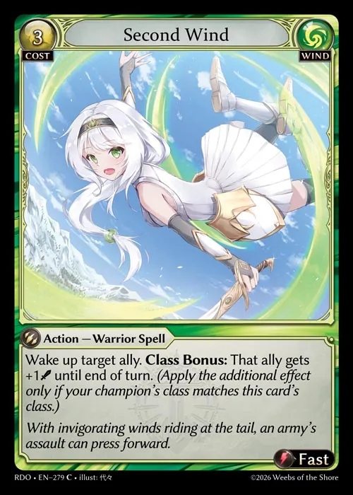 Second Wind — Radiant Origins — Grand Archive