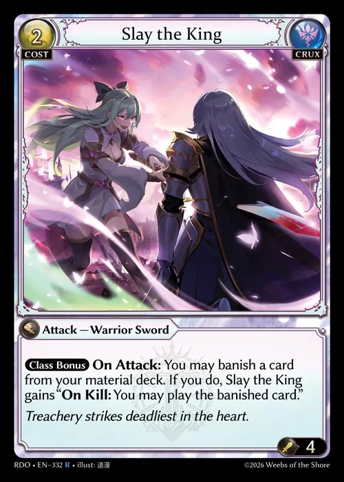 Slay the King — Radiant Origins — Grand Archive