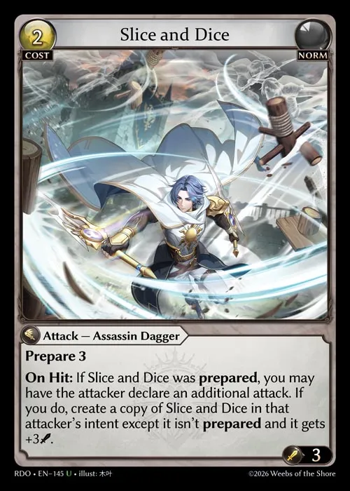 Slice and Dice — Radiant Origins — Grand Archive