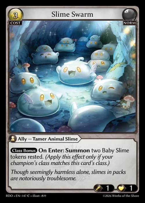 Slime Swarm — Radiant Origins — Grand Archive