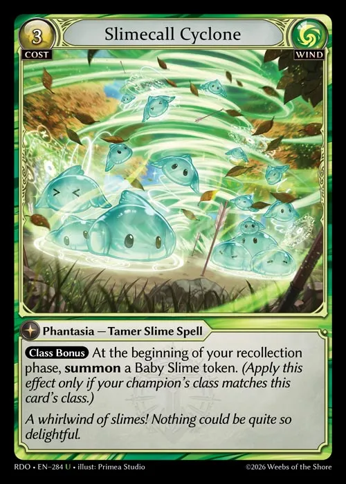Slimecall Cyclone — Radiant Origins — Grand Archive