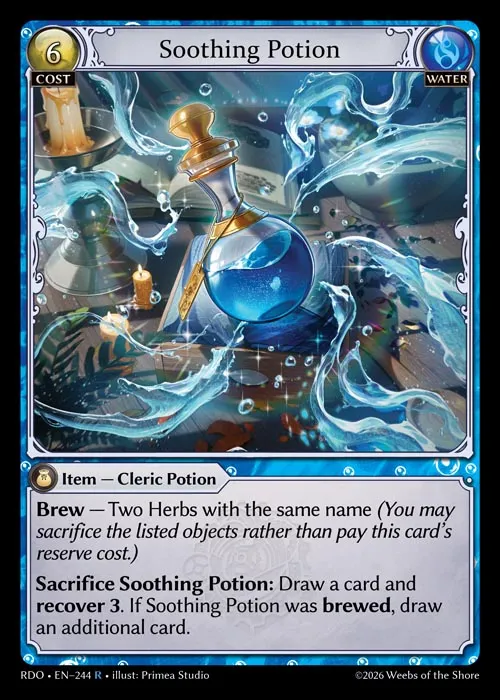 Soothing Potion — Radiant Origins — Grand Archive