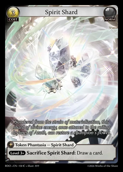 Spirit Shard — Radiant Origins — Grand Archive