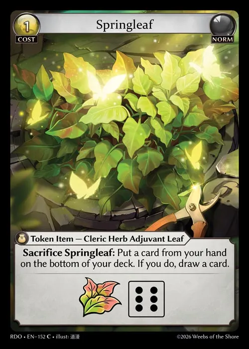 Springleaf — Radiant Origins — Grand Archive