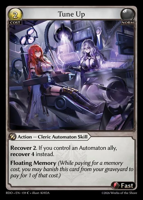 Tune Up — Radiant Origins — Grand Archive