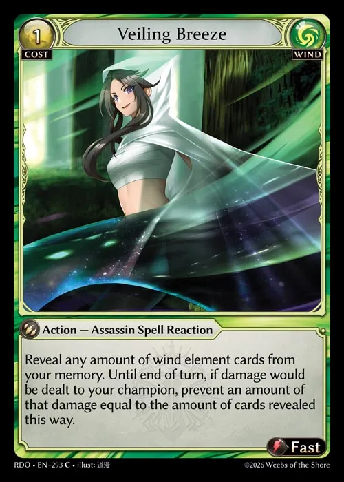 Veiling Breeze — Radiant Origins — Grand Archive