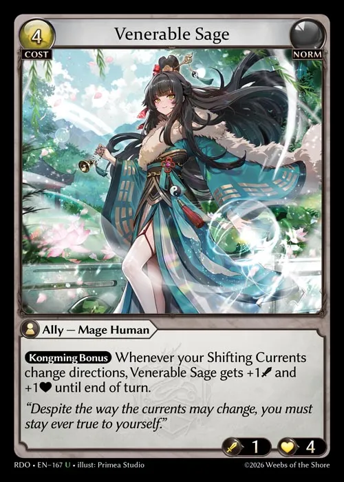 Venerable Sage — Radiant Origins — Grand Archive