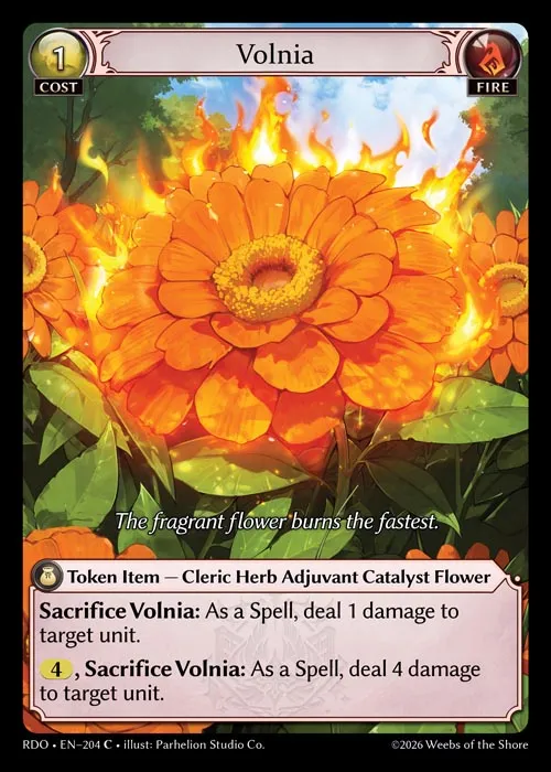 Volnia — Radiant Origins — Grand Archive