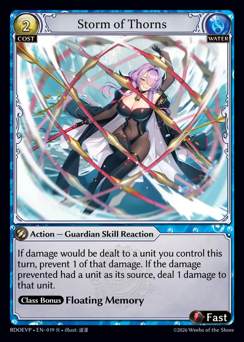Storm of Thorns — Radiant Origins Event Pack — Grand Archive