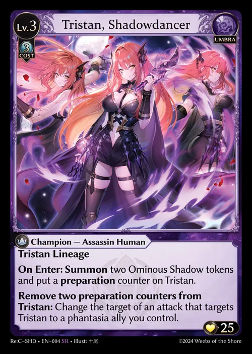 Tristan, Shadowdancer — Re:Collection Shadowdancer — Grand Archive TCG