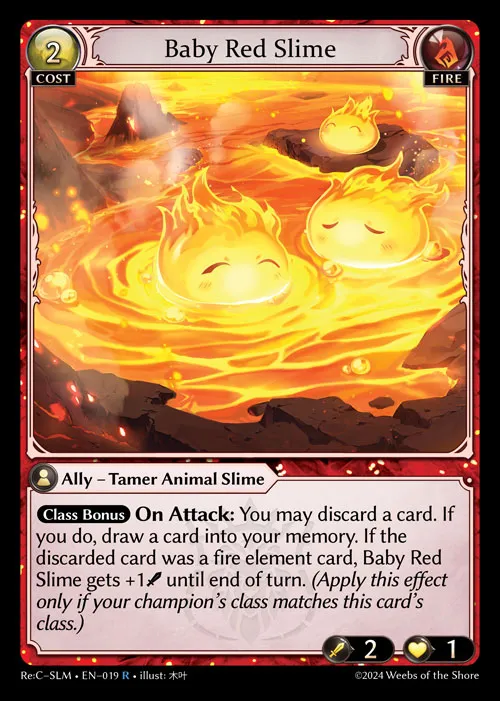 Baby Red Slime — Re:Collection Slime Sovereign — Grand Archive