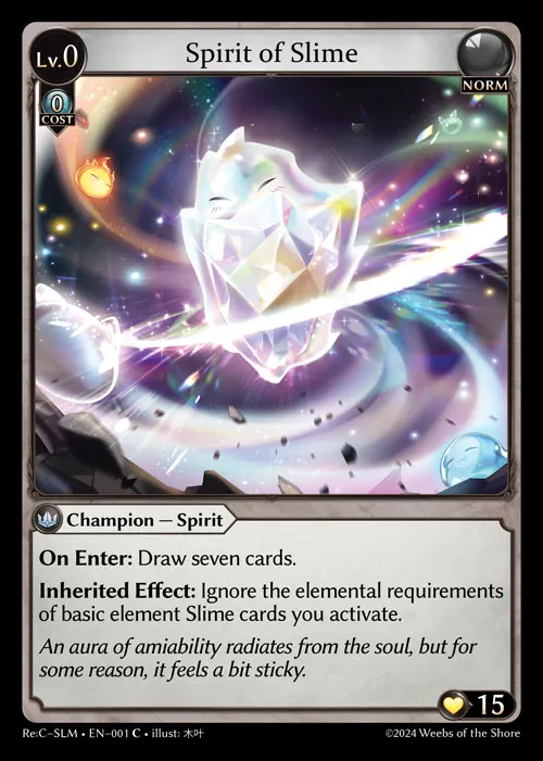 Spirit of Slime — Re:Collection Slime Sovereign — Grand Archive