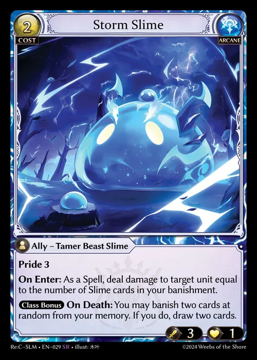 Storm Slime — Re:Collection Slime Sovereign — Grand Archive