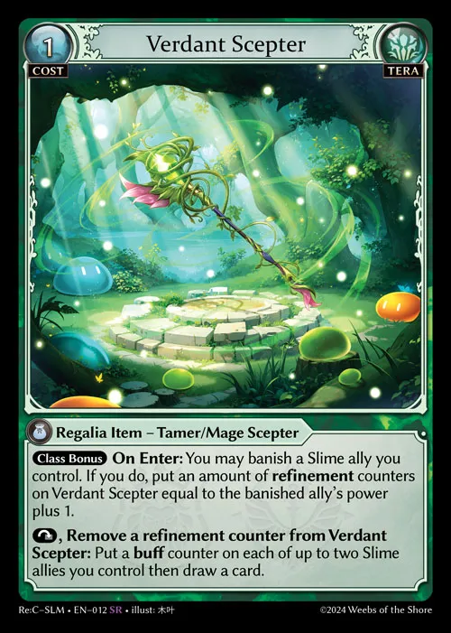 Verdant Scepter — Re:Collection Slime Sovereign — Grand Archive
