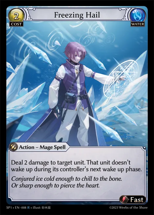 Freezing Hail — Supporter Pack 1 — Grand Archive