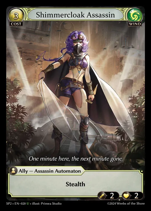 Shimmercloak Assassin — Supporter Pack 2 — Grand Archive