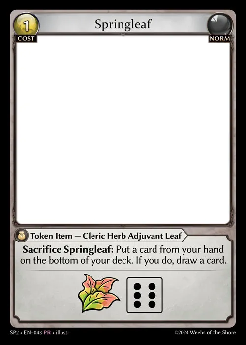 Springleaf — Supporter Pack 2 — Grand Archive