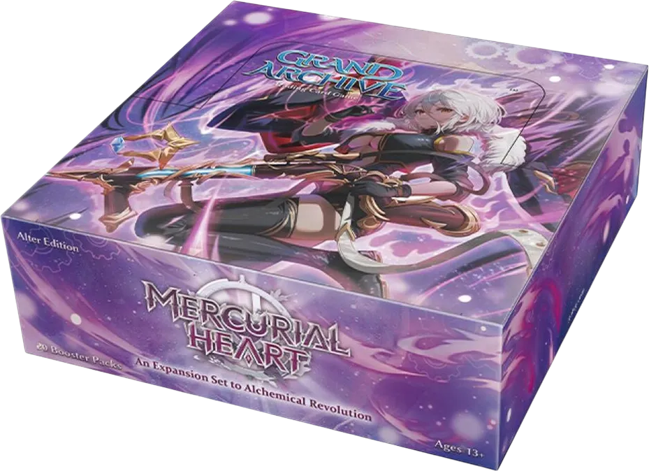 Mercurial Heart Alter Edition Booster Box — Mercurial Heart Alter Edition — Grand Archive