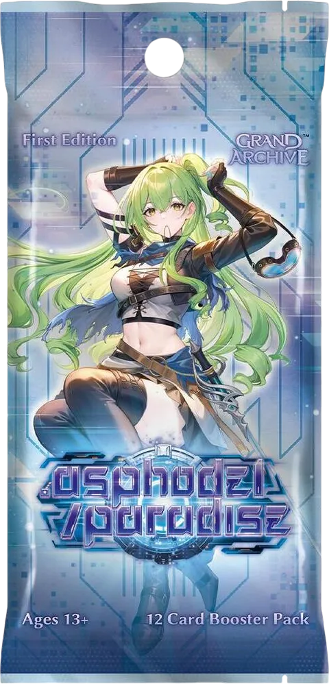 .asphodel/paradise 1st Edition Booster — .asphodel/paradise First Edition — Grand Archive