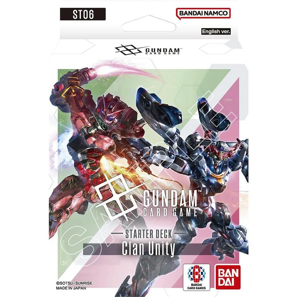 Starter Deck 06 : Clan Unity — Starter Deck 06: Clan Unity — Gundam Card Game
