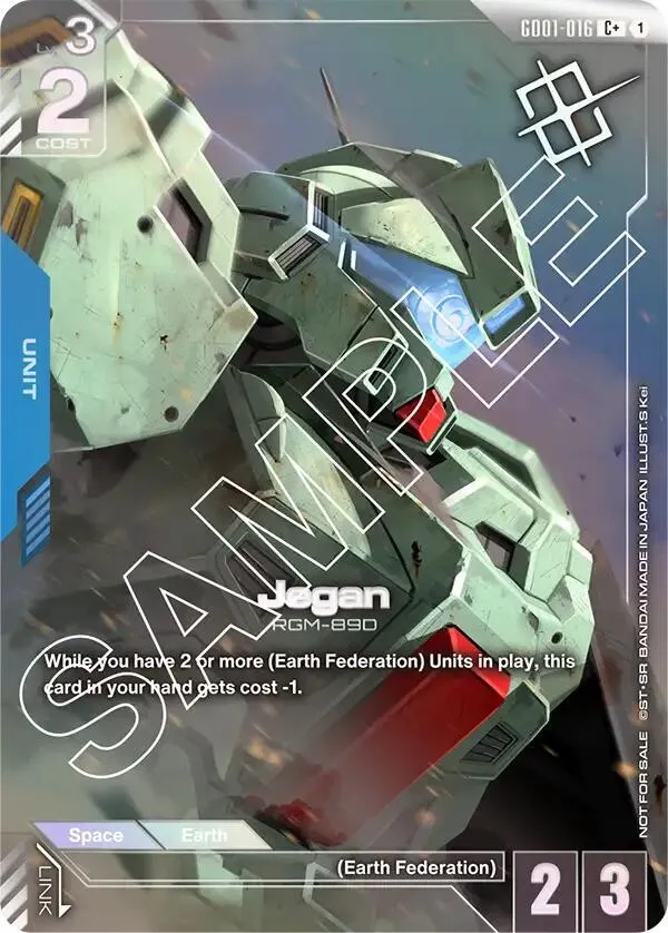 Jegan (Store Tournament Winner Pack 01) — Gundam Promotional Cards — Gundam Card Game