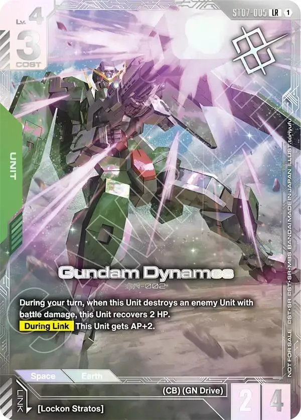 Gundam Dynames (Newtype Challenge 2026 Mission 2) — Gundam Promotional Cards — Gundam Card Game