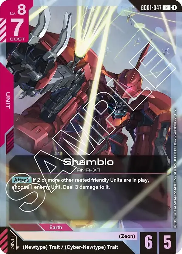 Shamblo — Newtype Rising — Gundam Card Game