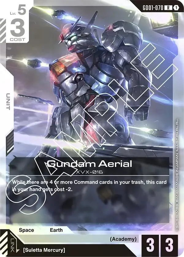 Gundam Aerial — Newtype Rising — Gundam Card Game